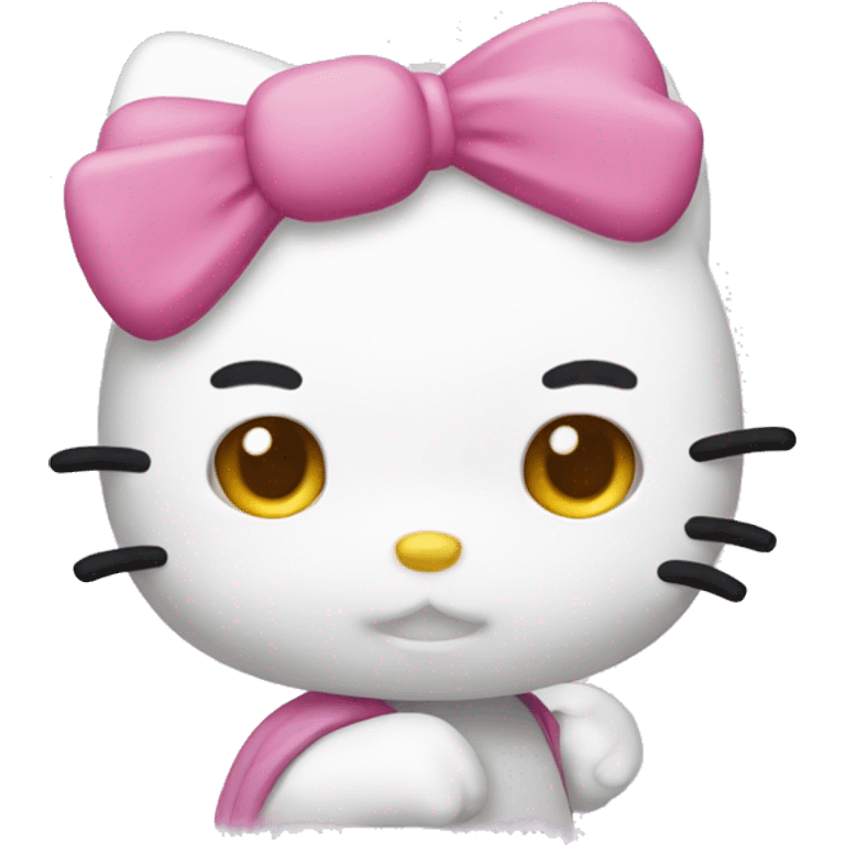 Hello kitty emoji