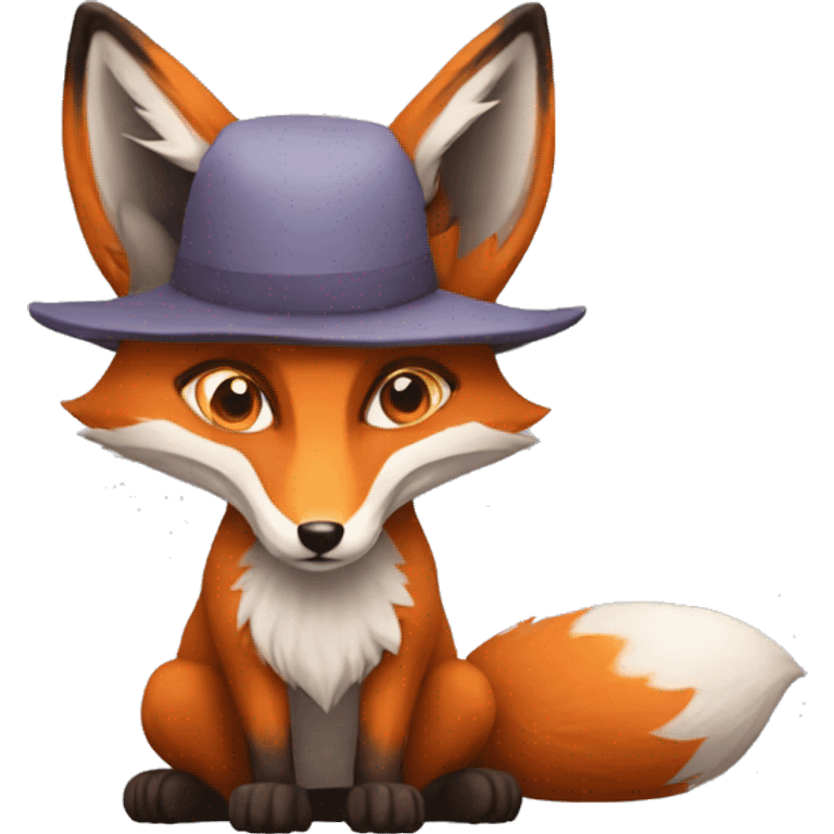 Foxy psychédélique  emoji