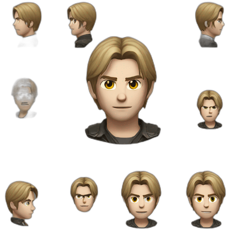 leon scott kennedy emoji