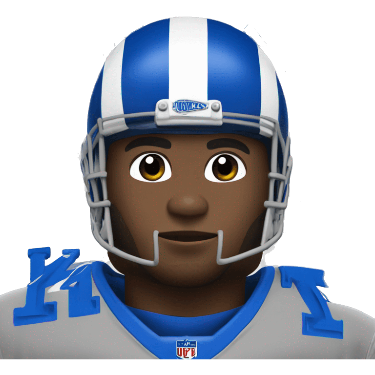 University of Kentucky football player emoji