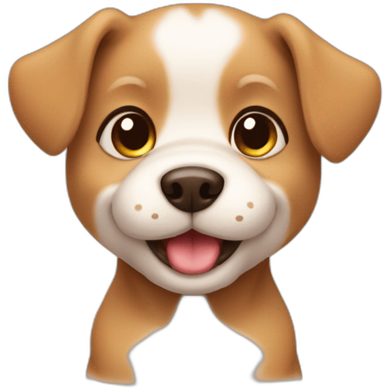 cute baby dog emoji