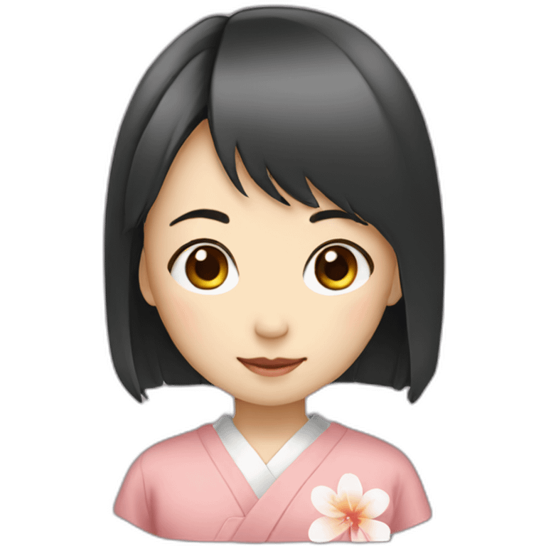 Japanese girl emoji