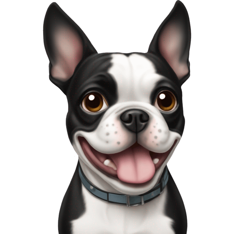 Boston terrier frenchie mix emoji