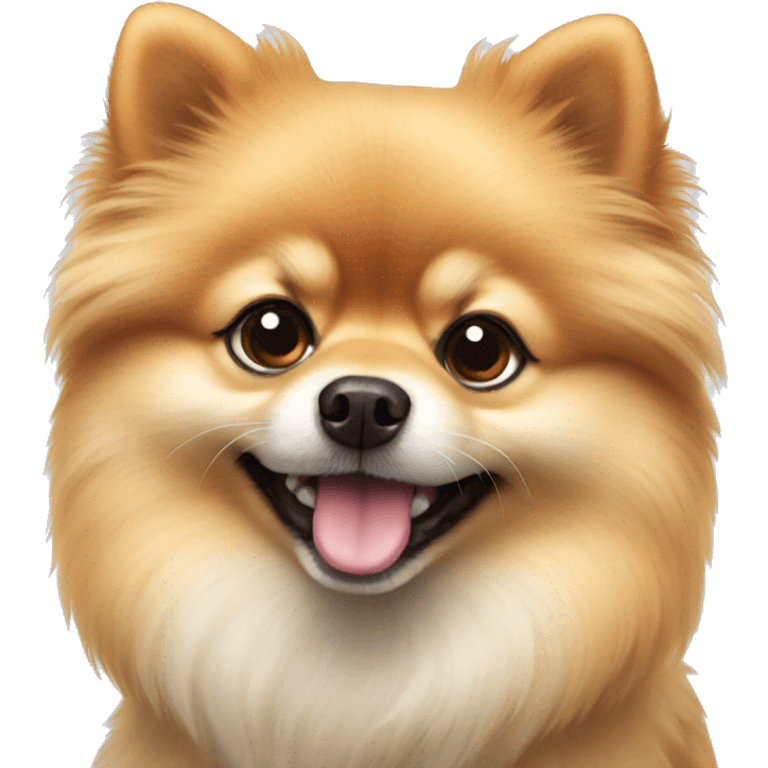 Cute Pomeranian emoji