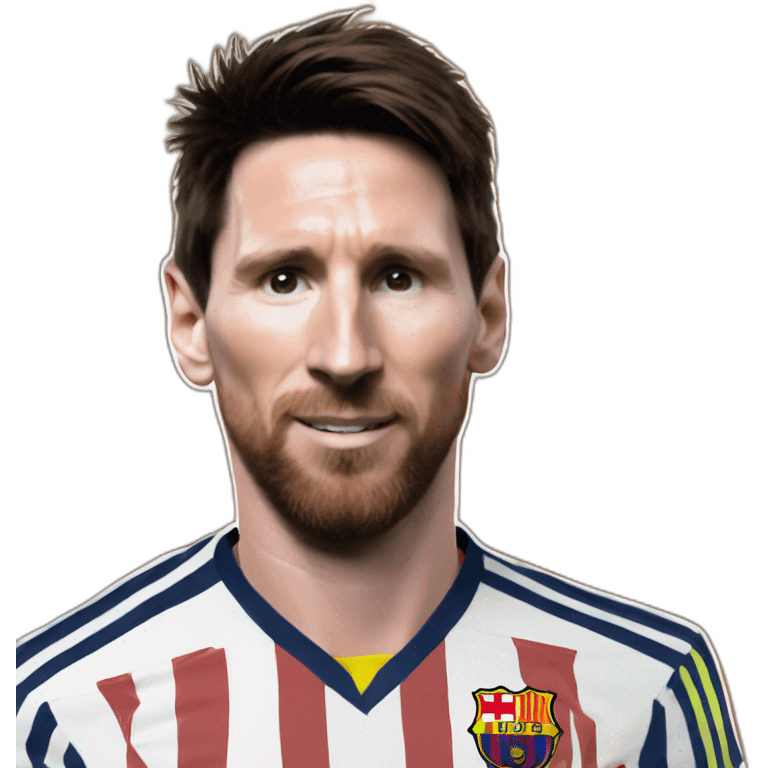 messi with shit emoji