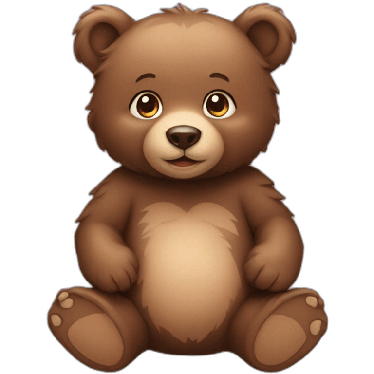 baby bear emoji