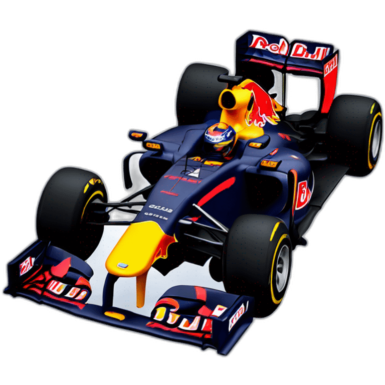 Red bull f1 car emoji