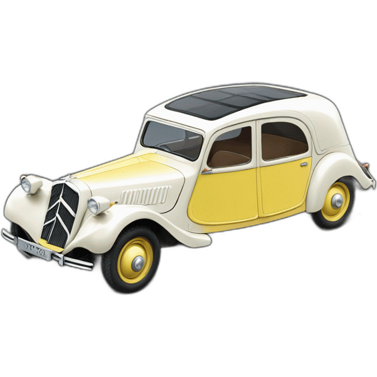 Citroën traction 15cv emoji