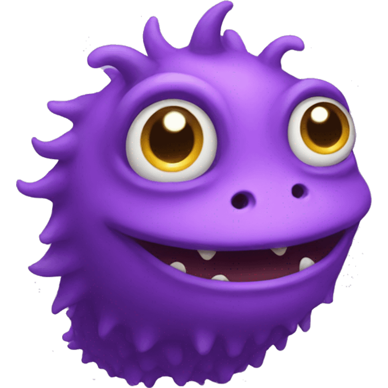 Purple creature emoji