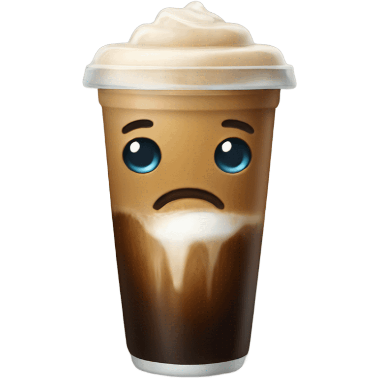 Ice coffe emoji