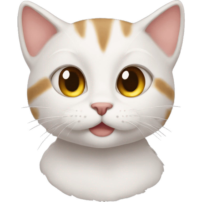 really cute cat emoji