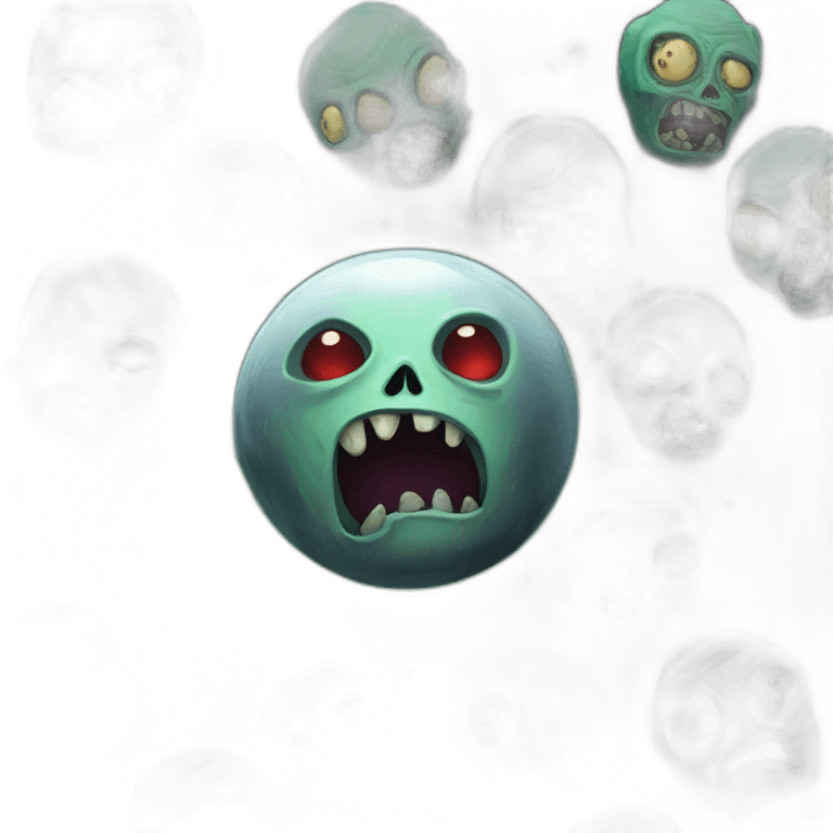 Zombies in space emoji