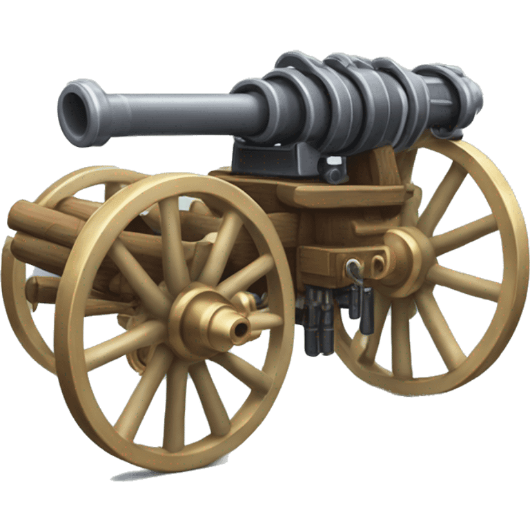 gatling gun emoji