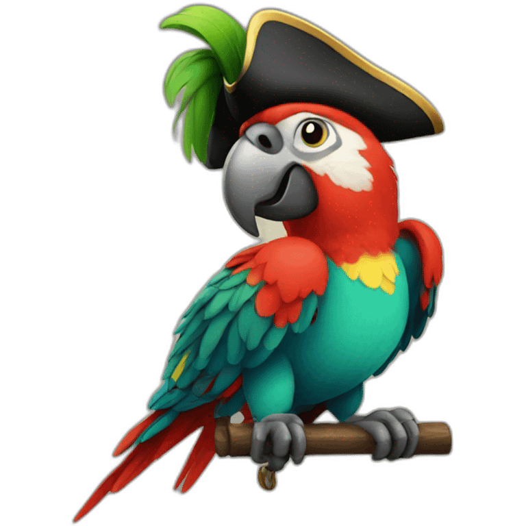 parrot pirate emoji