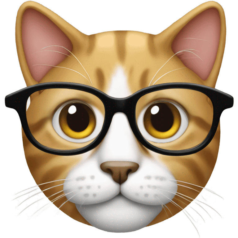 cat with glasses emoji