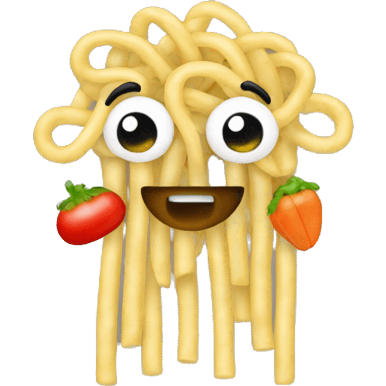 noodles with vegetables emoji