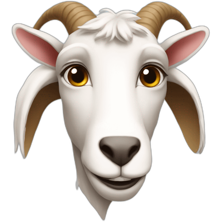 The goat emoji