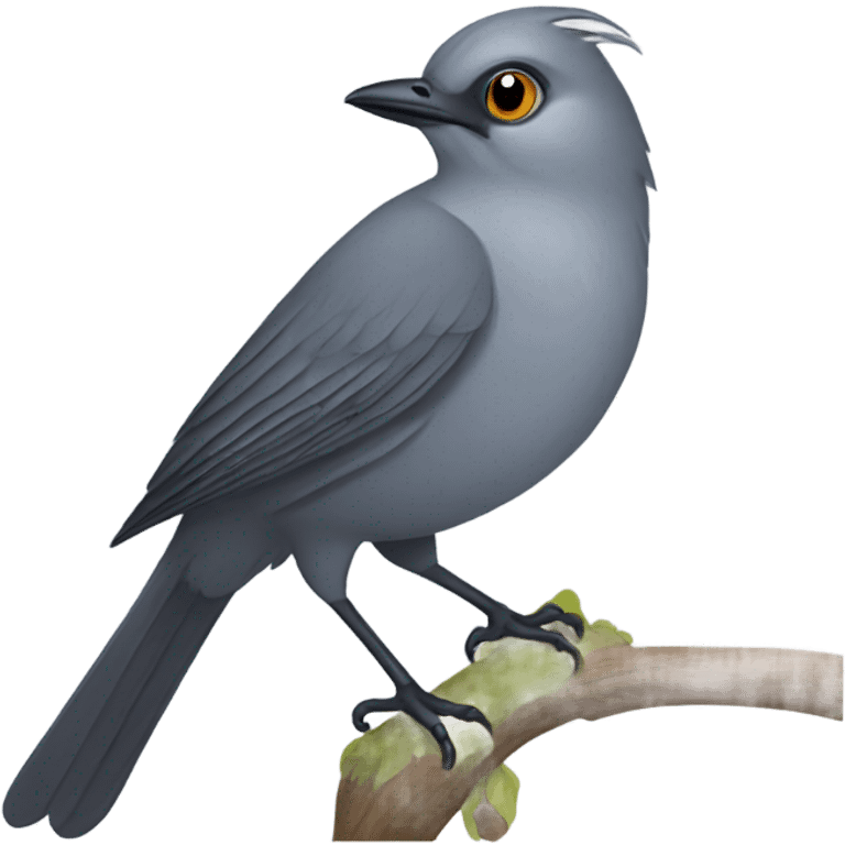 Gray catbird emoji