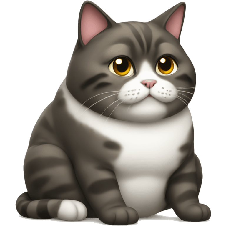 Fat cat emoji