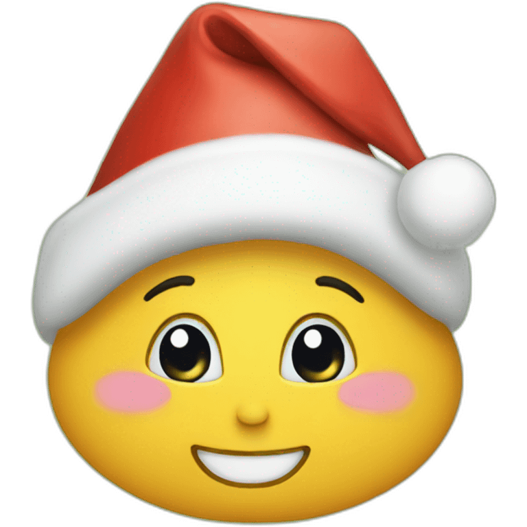 christmas hat emoji