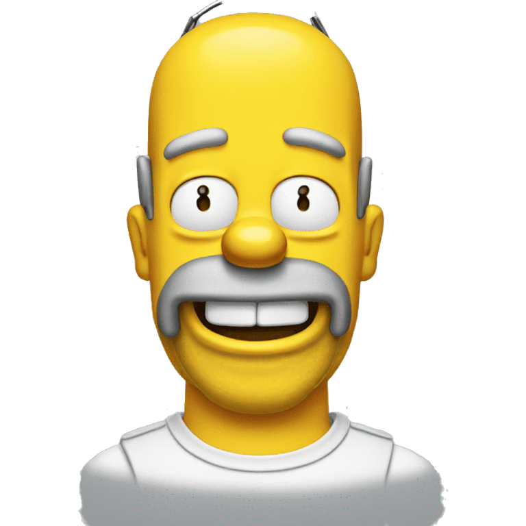 smiling homer simpson emoji