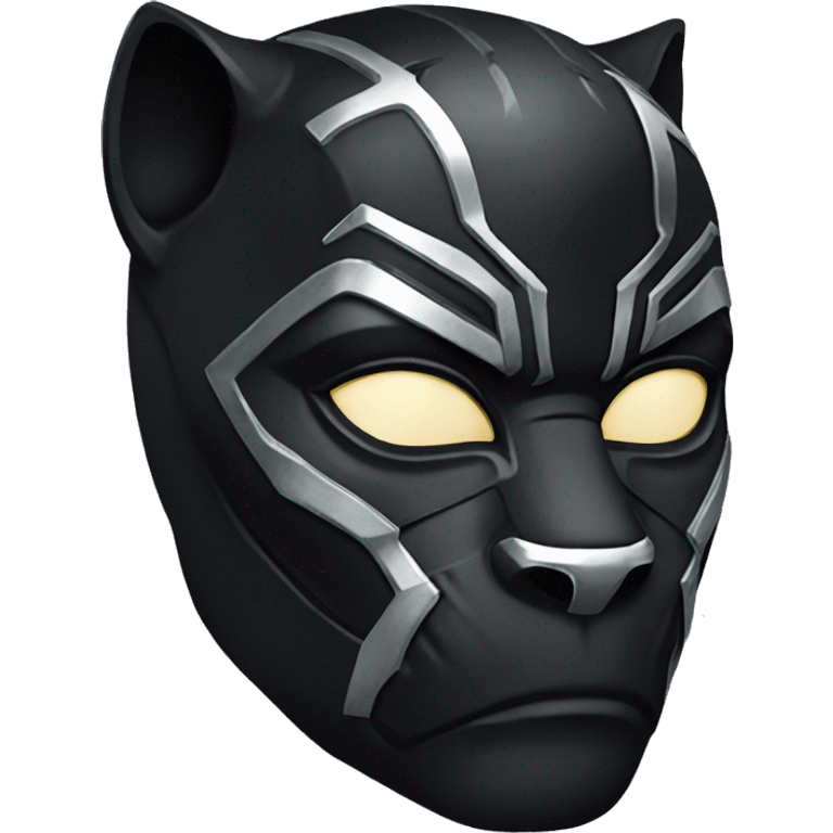 Black Panther, mask, Marvel emoji