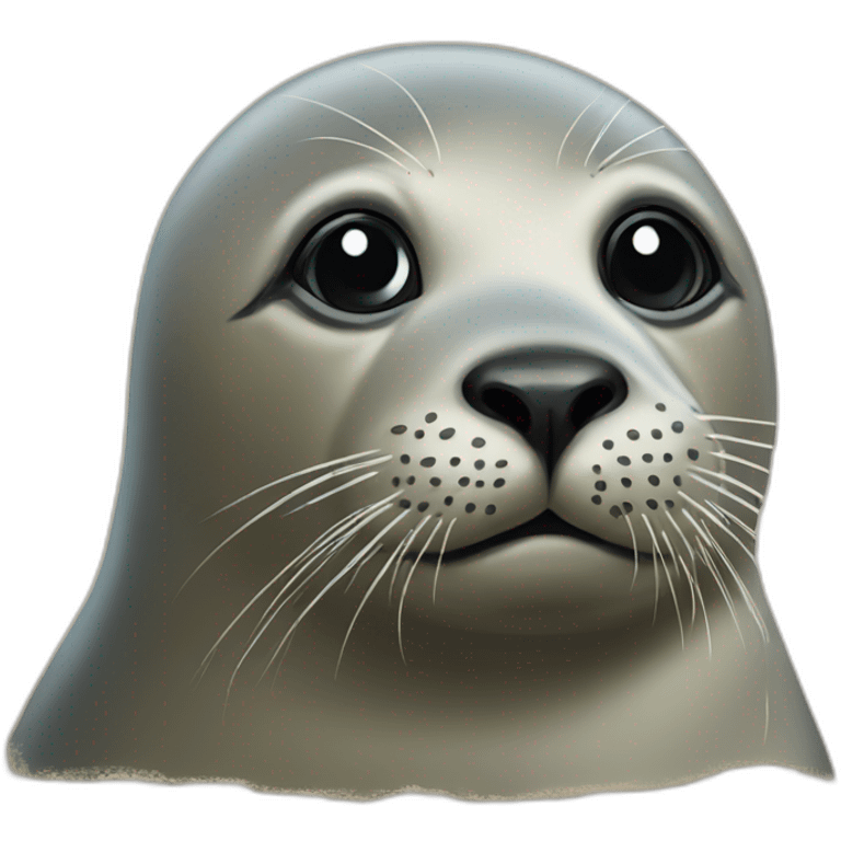 Seal painting emoji