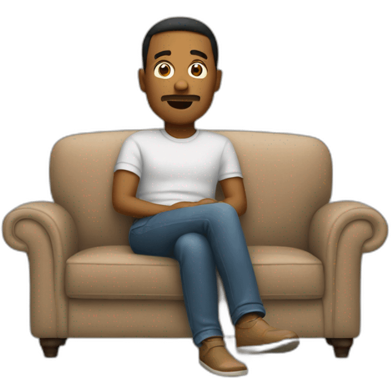 guy on couch emoji