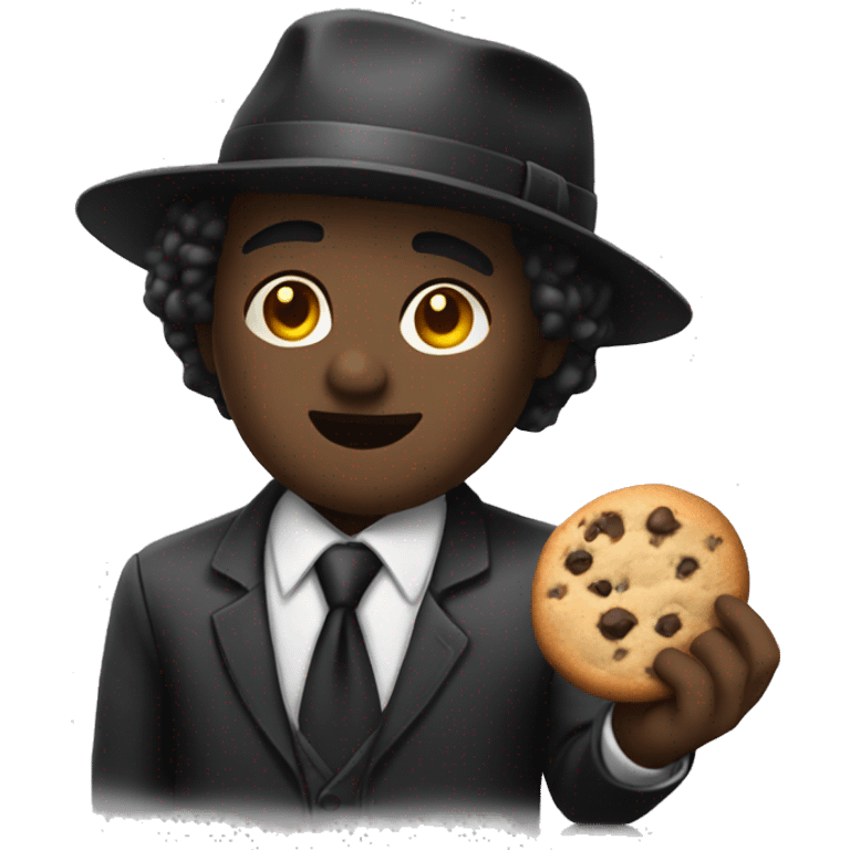 Gangster selling cookies emoji