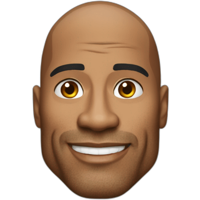 Dwayne The Rock Johnson emoji