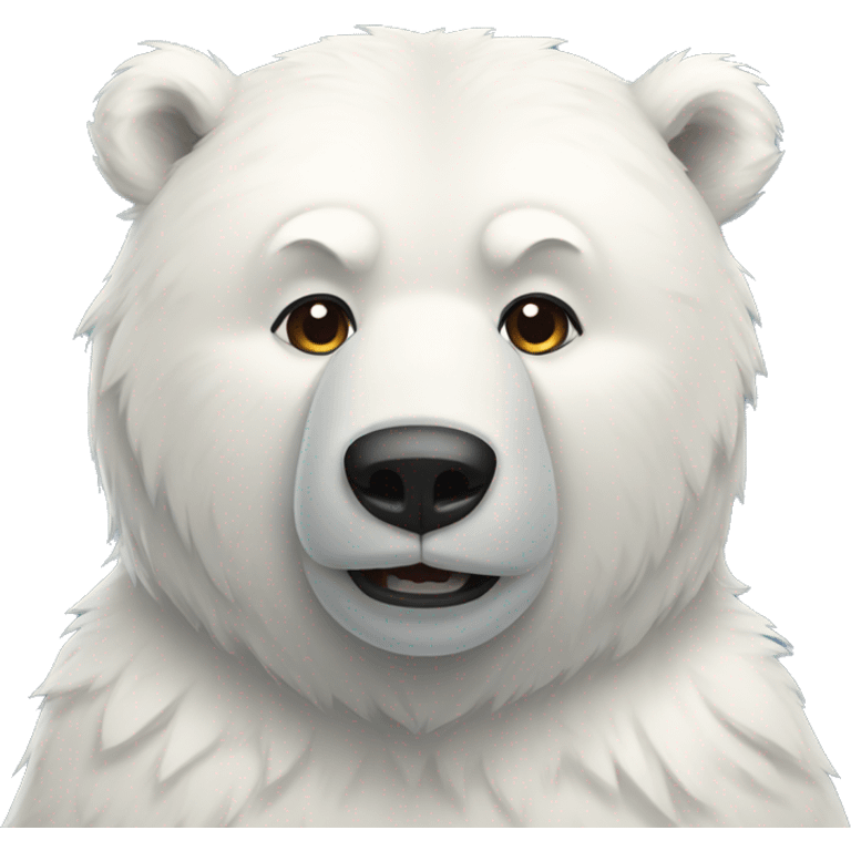 Urso polar  emoji