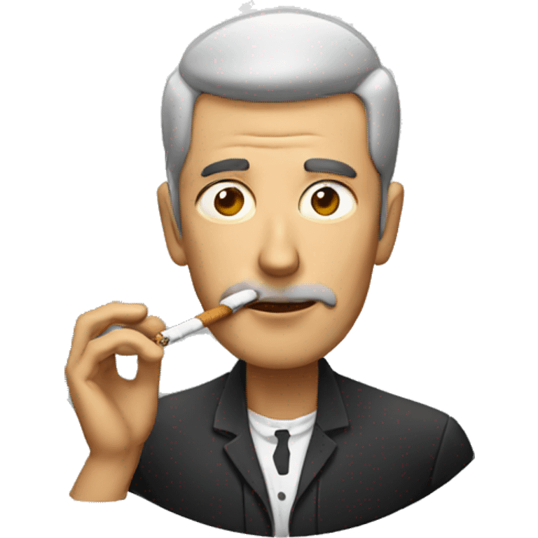 Man smoking  emoji