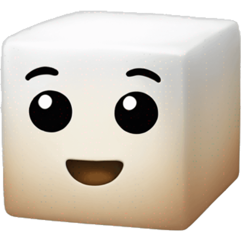 create me an emoji of a sugar cube  emoji