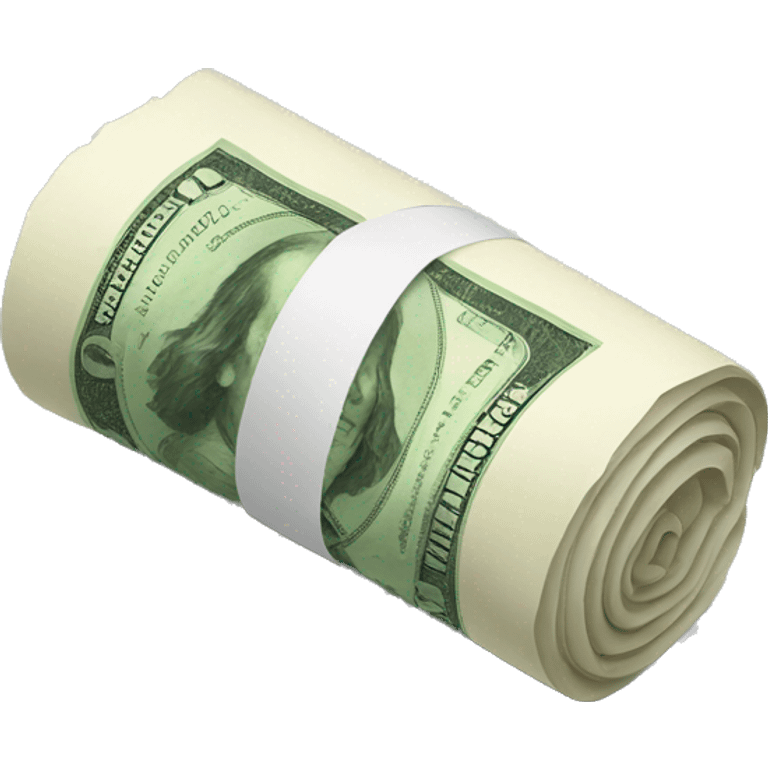  rolled banknote emoji