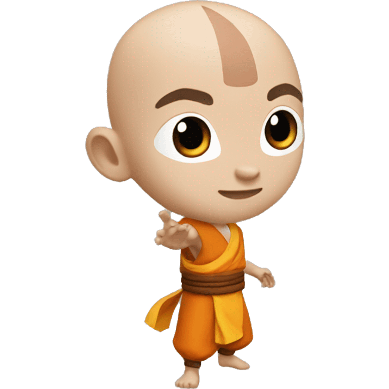 Aang qui joue a la ps5 emoji