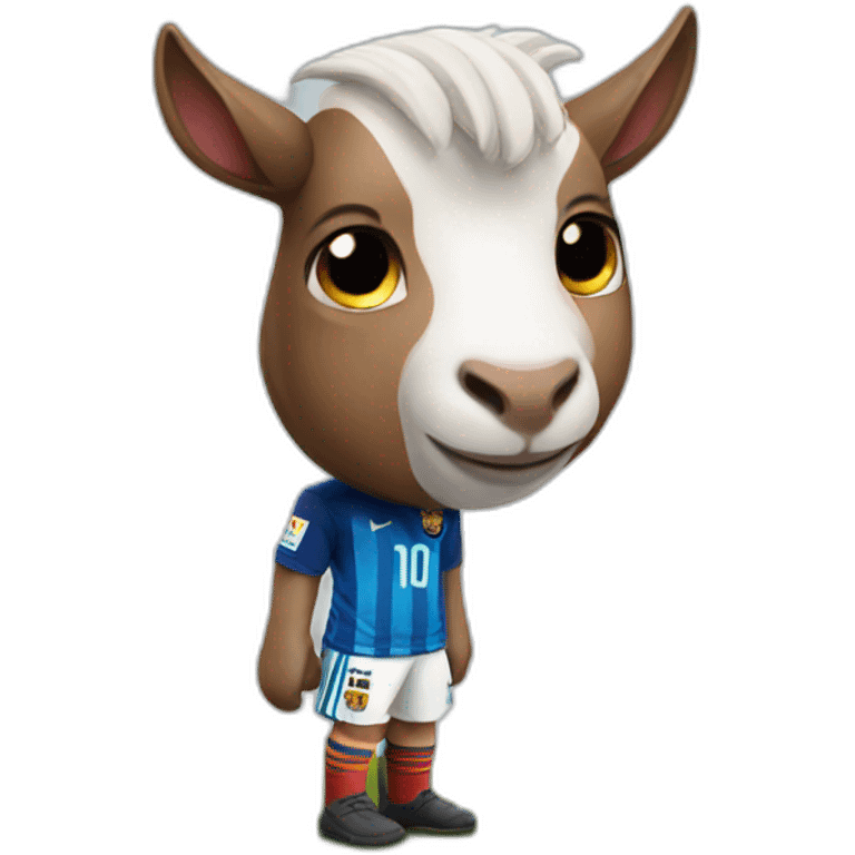 messi goat emoji