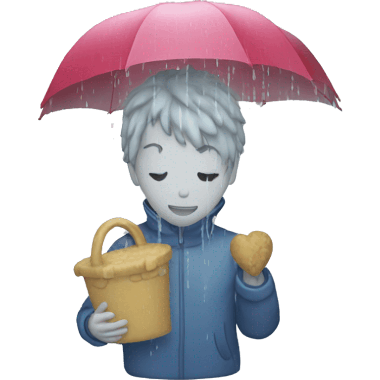 I love RAIN  emoji