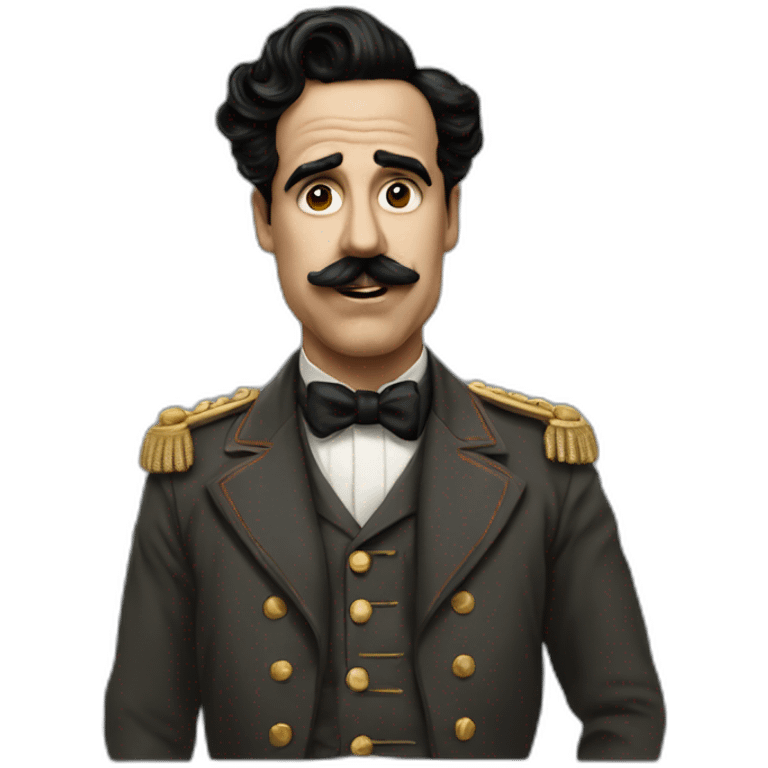 Charly Chaplin the dictator emoji