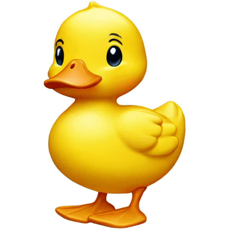 Yellow baby duck candy emoji