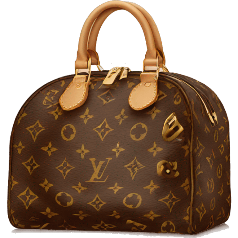 Louis Vuitton handbag emoji