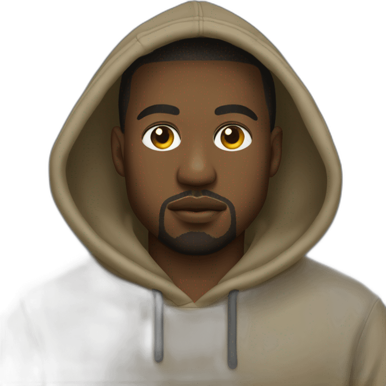 Kanye West takashi hoodie emoji