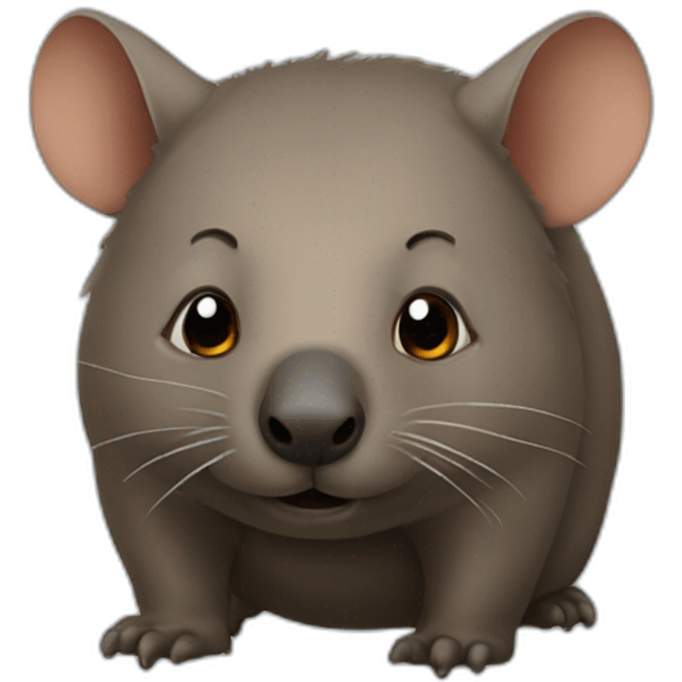 wombat defecate emoji