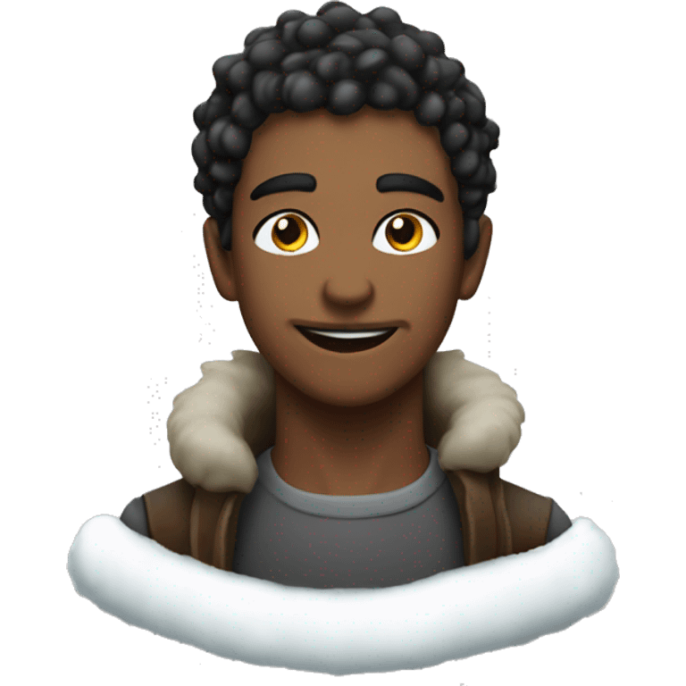 Digo in christmas emoji