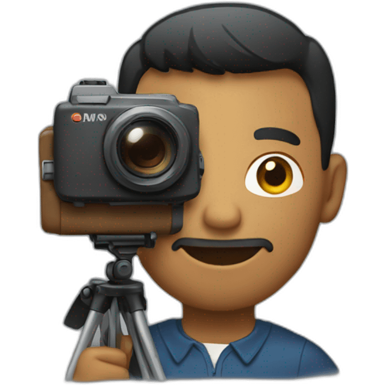 men with camera emoji