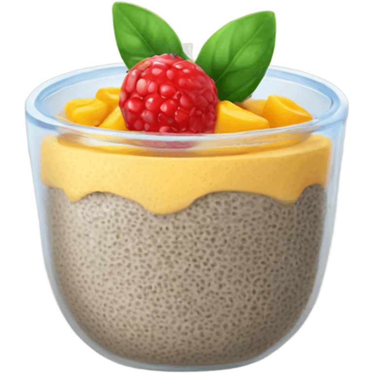 Chia pudding  emoji