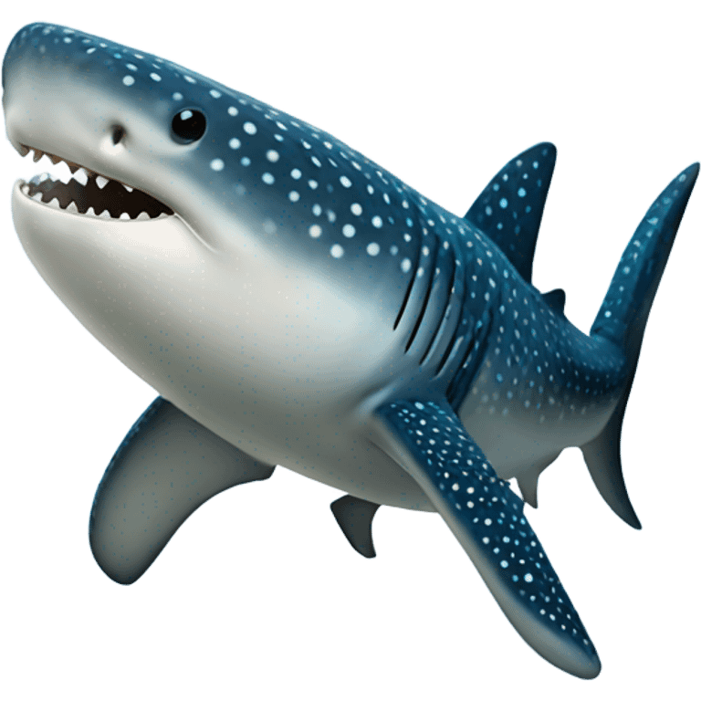 Whale shark emoji