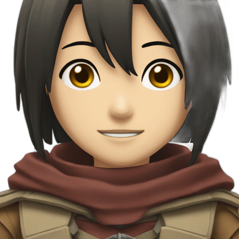 Mikasa ackerman  emoji