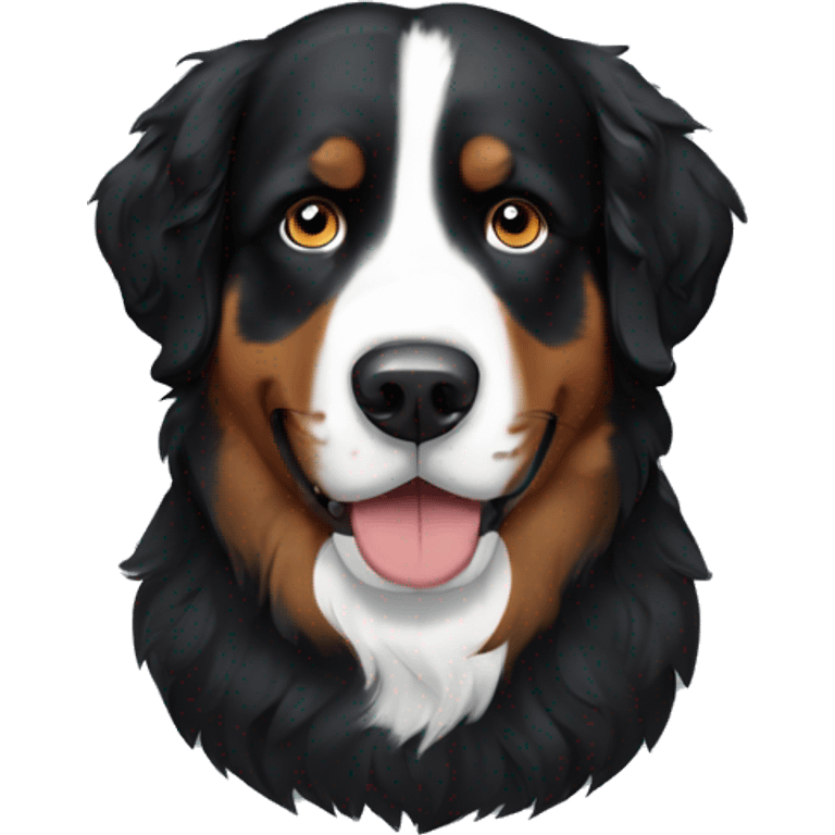 Bernese mountain dog emoji