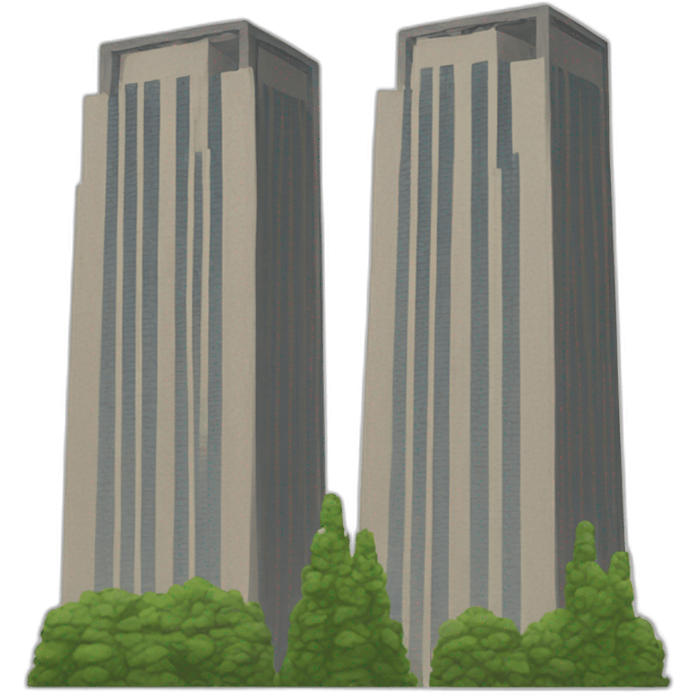 the twin towers emoji