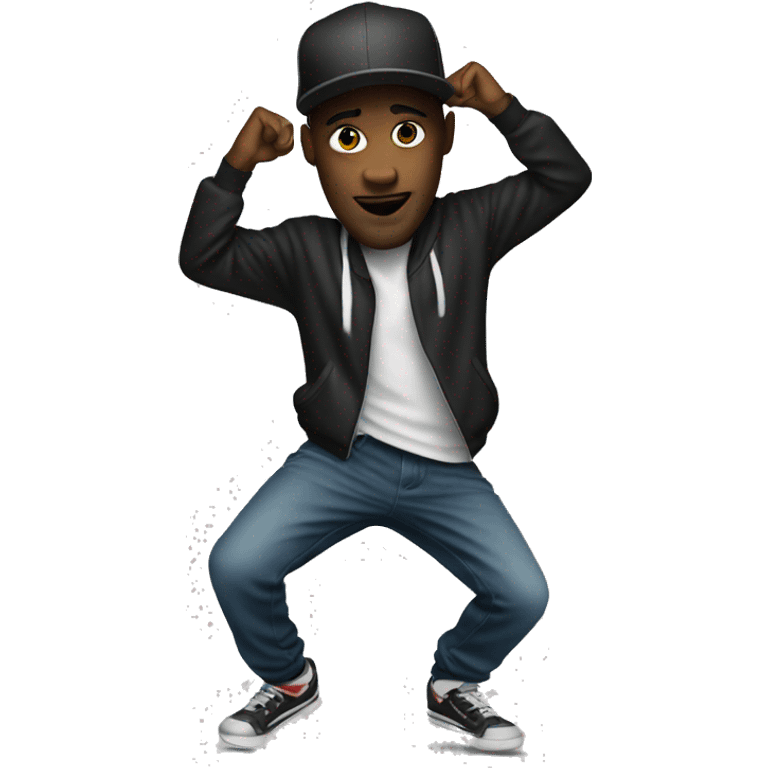 Hiphop dancer emoji